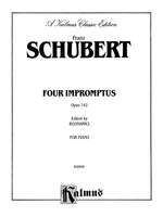 Franz Schubert: Four Impromptus, Op. 142 Product Image