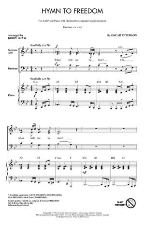 Oscar Peterson: Hymn to Freedom