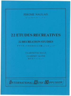 Jérôme Naulais: 22 Etudes Recreatives