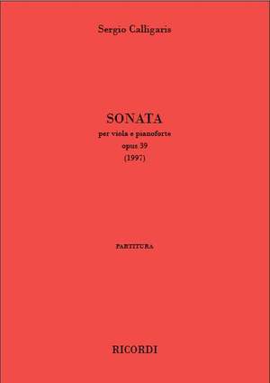 Sergio Calligaris: Sonata op. 39 (1997)