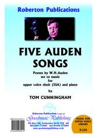 Tom Cunningham: Five Auden Songs