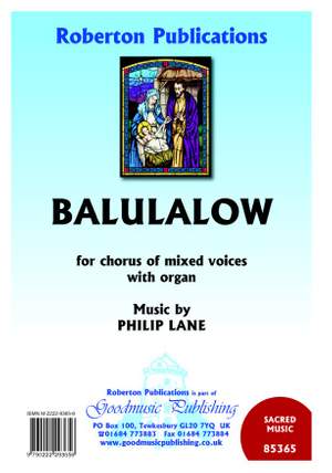 Philip Lane: Balulalow (with organ)