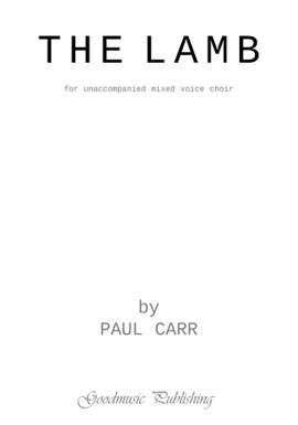 Paul Carr: Lamb (Second setting 2015)