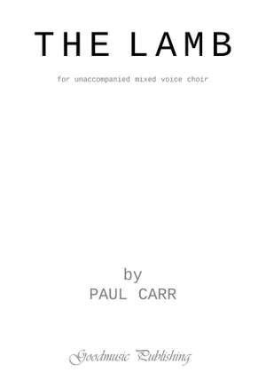 Paul Carr: Lamb (Second setting 2015)