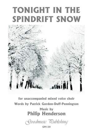 Philip Henderson: Tonight in the Spindrift Snow