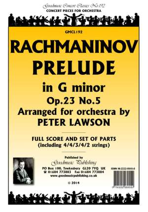 Sergei Rachmaninov: Prelude Op.23 No.5 arr.Lawson