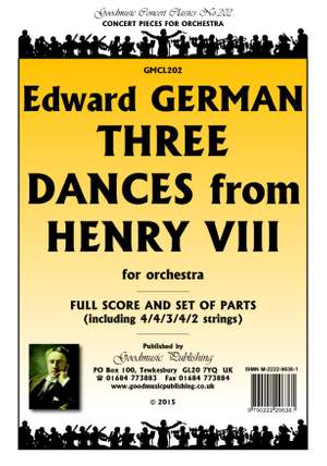 Edward German: Three Dances from Henry VIII