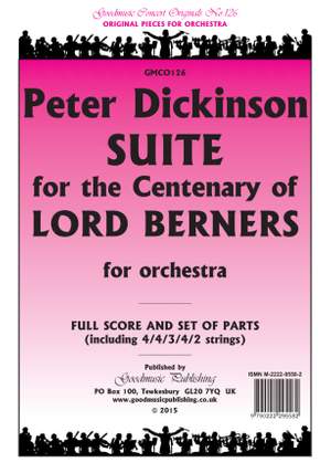 Peter Dickinson: Suite Centenary Lord Berners