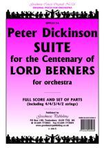 Peter Dickinson: Suite Centenary Lord Berners  Score