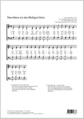 Praetorius, Michael: We now implore the Holy Ghost