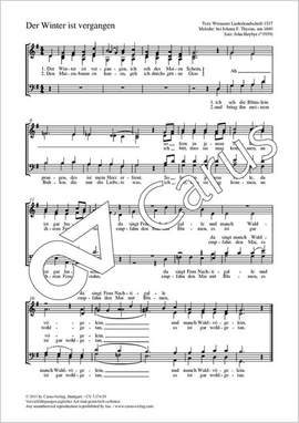 Hoybye, John / Thysius, Johann F.: Der Winter ist vergangen