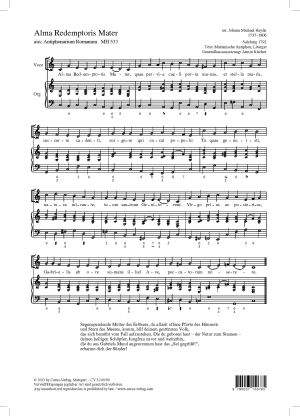 Haydn, Johann Michael: Alma Redemptoris Mater