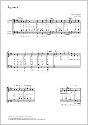 Aichinger, Gregor: Regina caeli