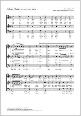 Gumpelzhaimer, Adam: O Jesu Christ, verlass uns nicht
