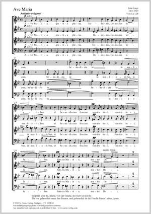 Lányi, Ernö: Ave Maria