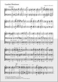 Ett, Kaspar: Laudate Dominum