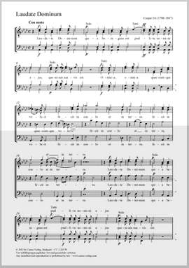 Ett, Kaspar: Laudate Dominum
