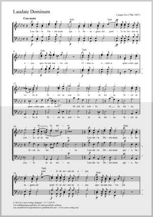 Ett, Kaspar: Laudate Dominum