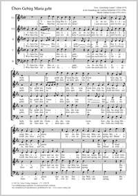 Eccard, Johannes: Übers Gebirg Maria geht