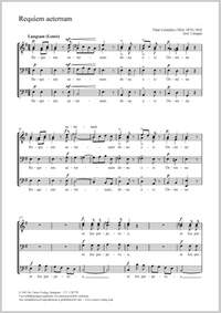Cornelius, Peter: Requiem aeternam