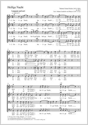 Becker, Valentin Eduard: Heilige Nacht