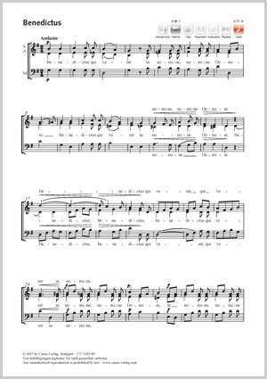 Kalliwoda, Johann Wenzel: Benedictus