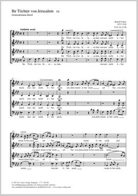 Tobias, Rudolf: Ihr Töchter von Jerusalem