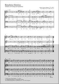 Aiblinger, Johann Caspar: Benedictus Dominus