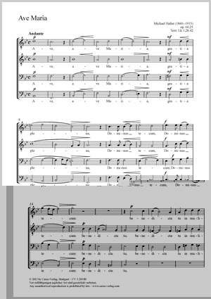 Haller, Michael: Ave Maria