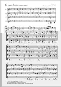 Arratia, Juan de: Da pacem Domine