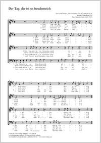 Finck, Heinrich: Der Tag, der ist so freudenreich