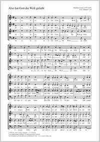 Franck, Melchior: So greatly God esteemed the world