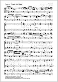 Gregor, Christian Friedrich: Ehre sei Gott in der Höhe