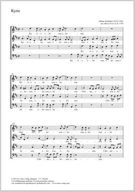 Pachelbel, Johann: Kyrie