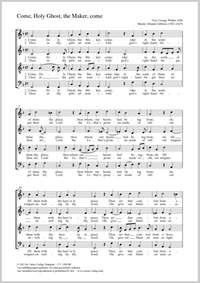 Gibbons, Orlando: Come, Holy Ghost, the Maker, come