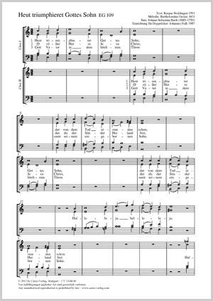 Bach, JS: Heut triumphieret Gottes Sohn
