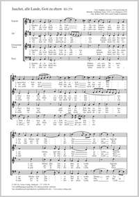 Selle, Rainer / Franc, Guillaume / Bourgeois, Loys: Jauchzt, alle Lande, Gott zu ehren