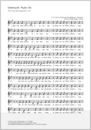 Hollerweger, Hans: Psalm 136