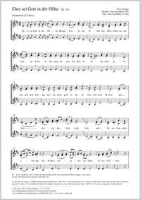 Haselböck, Hans: Ehre sei Gott in der Höhe