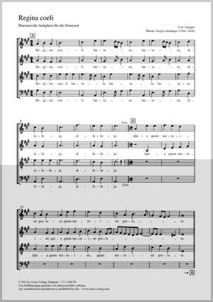 Aichinger, Gregor: Regina coeli