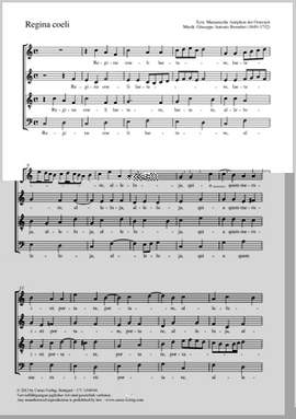 Bernabei, Giuseppe Antonio: Regina coeli