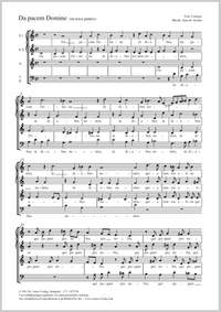 Arratia, Juan de: Da pacem Domine