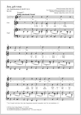Bornefeld, Helmut / Drese, Adam: Jesu, geh voran I