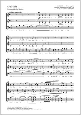 Halmos, László: Ave Maria