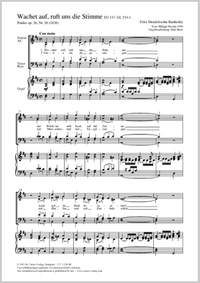 Mendelssohn Bartholdy, Felix / Nicolai, Philipp: Wake, o wake and hear the voices