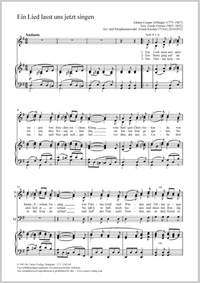 Aiblinger, Johann Caspar: Ein Lied lasst uns jetzt singen