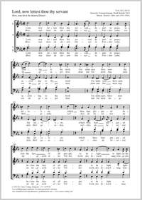 Tallis, Thomas: Lord, now lettest thou thy servant