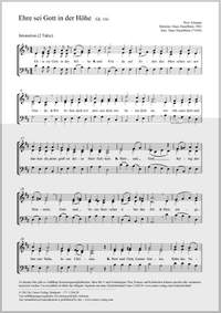 Haselböck, Hans: Ehre sei Gott in der Höhe