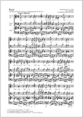 Haydn, Johann Michael: Kyrie