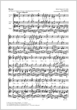 Haydn, Johann Michael: Kyrie